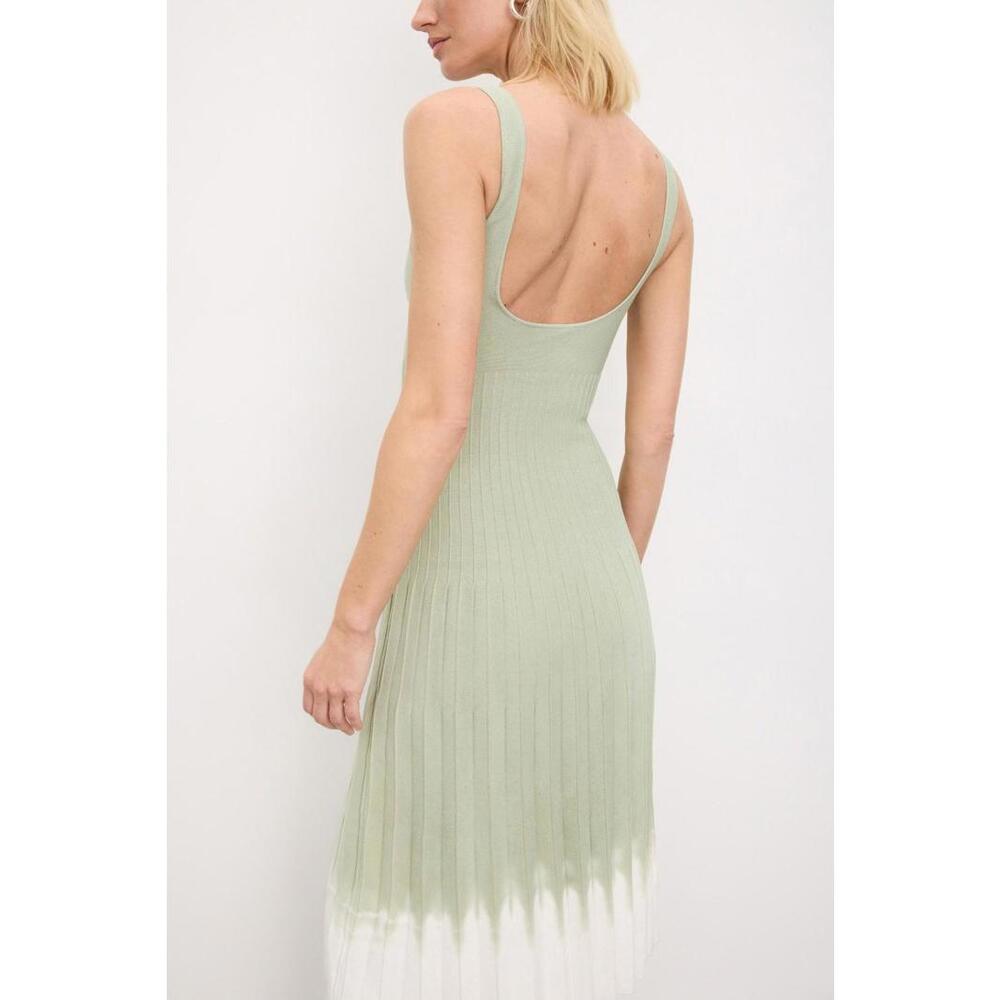 Staud Tie Dye Ellison Dress Size L with Discoloration - Picture 2 of 10